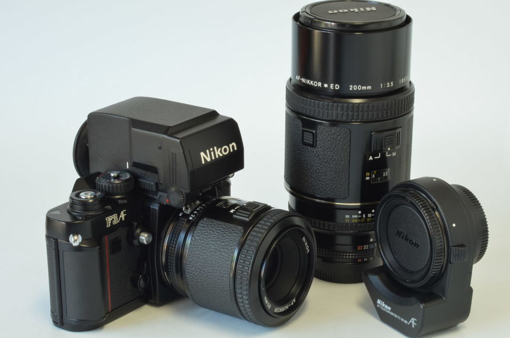 ニコン F3AF AFニッコール80mmf2.8 F3AF with AF 80mm f/2.8 & AF